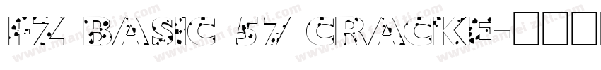FZ BASIC 57 CRACKE字体转换